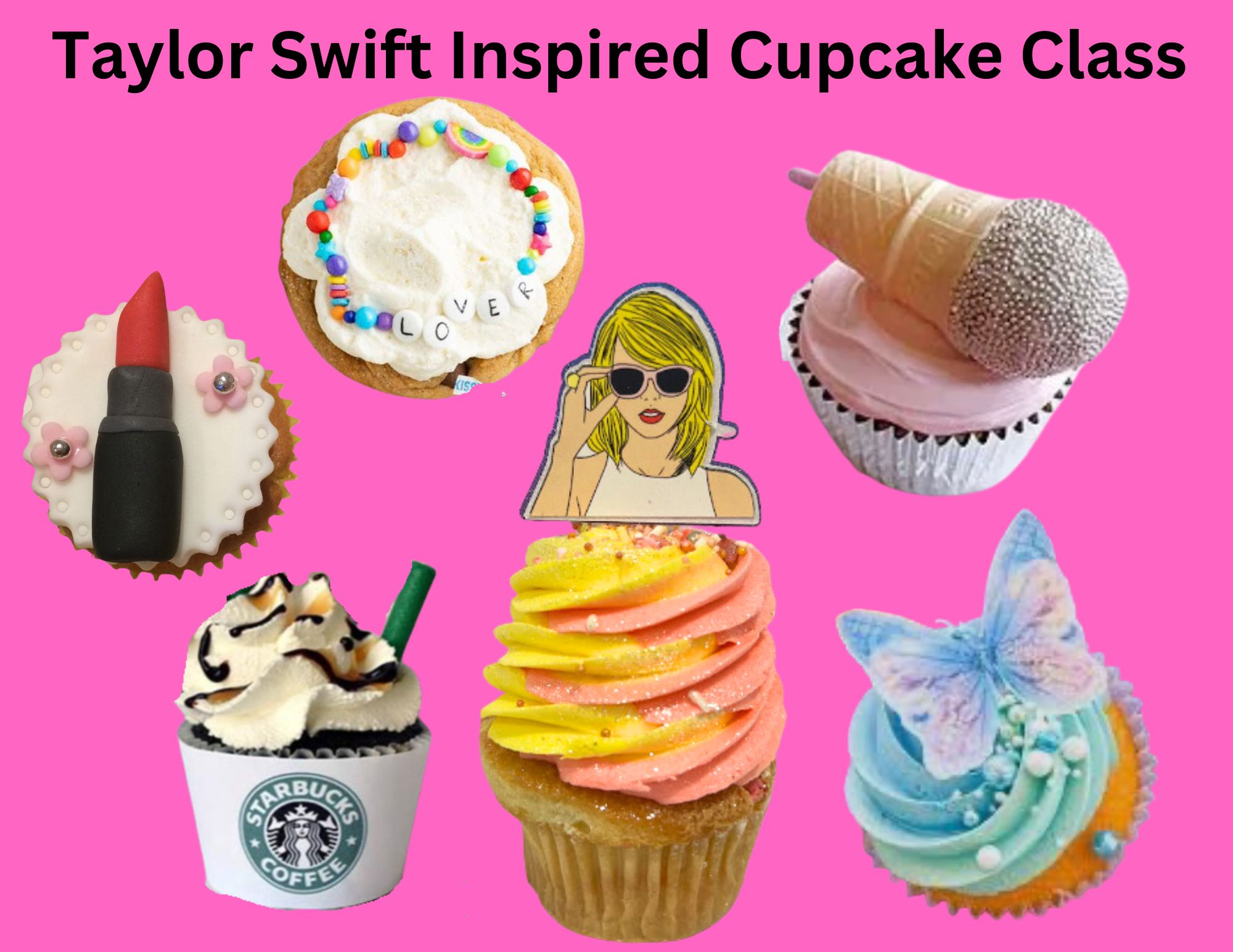 Taylor Swift Inspired Cupcakes